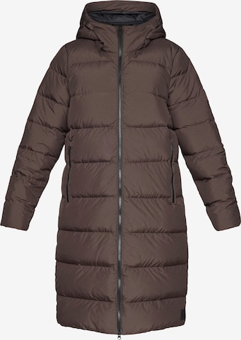 Manteau outdoor 'Frozen Palace' JACK WOLFSKIN en marron : devant