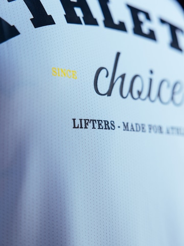 Lifters Functioneel shirt 'Hybrid Sport' in Wit