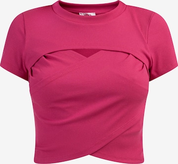 MYMO Top in Roze: voorkant