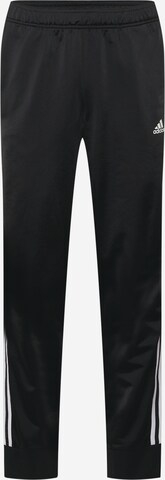 Tapered Pantaloni sportivi 'Essentials' di ADIDAS SPORTSWEAR in nero: frontale