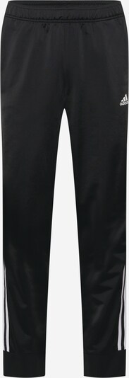 ADIDAS SPORTSWEAR Pantalon de sport 'Essentials' en noir / blanc, Vue avec produit
