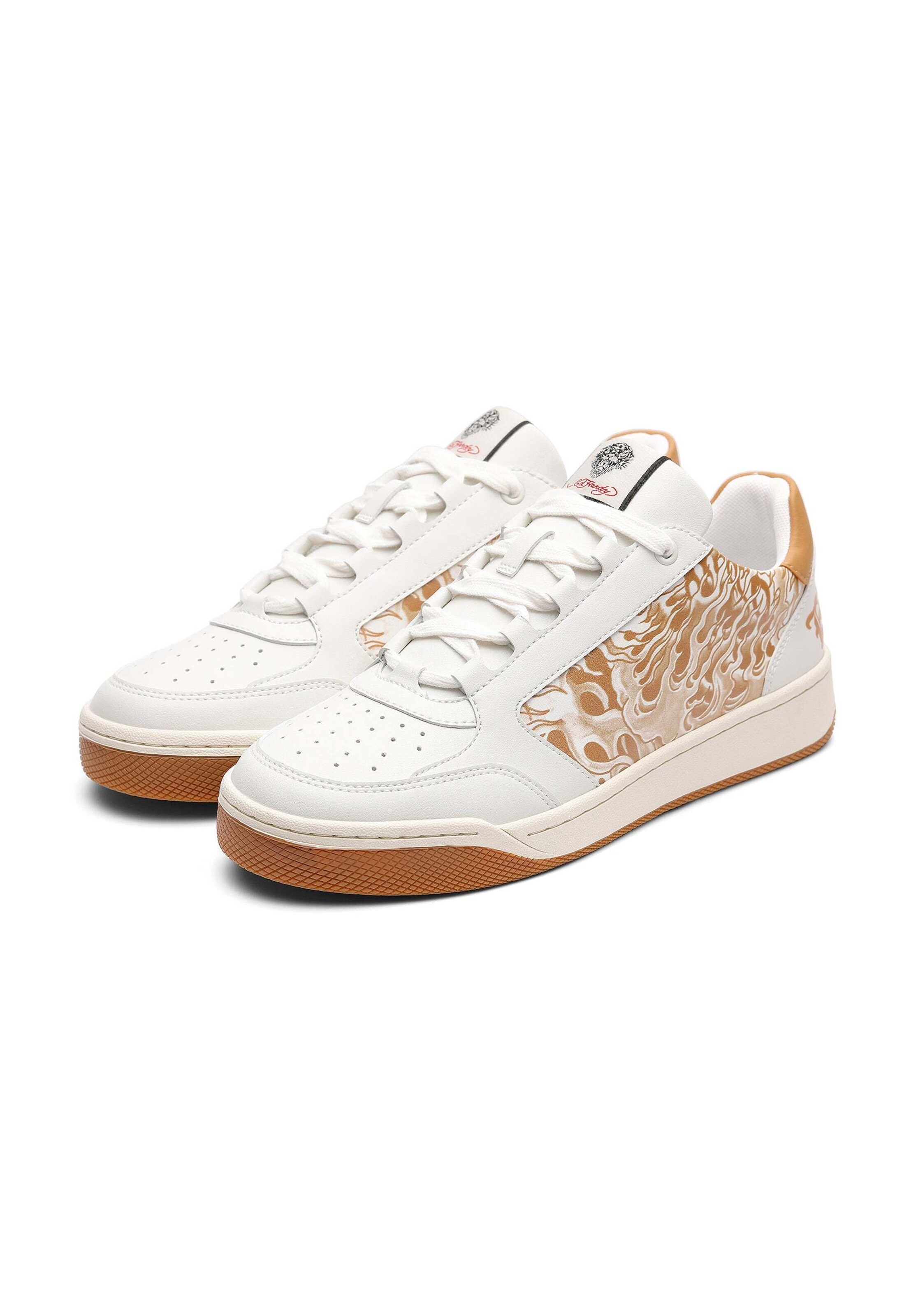 Baskets basses Ed Hardy en blanc