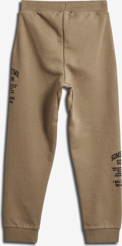 SOMETIME SOON Tapered Broek 'Dimas' in Bruin