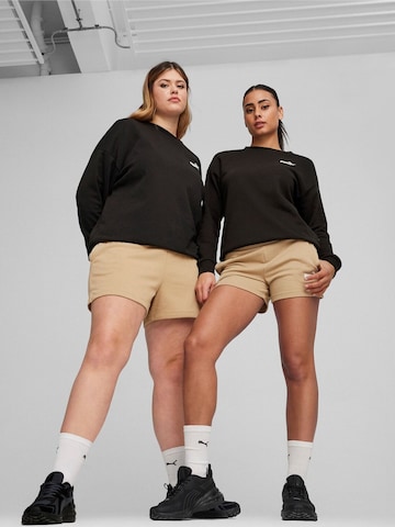 regular Pantaloni sportivi 'Puma Ess 4 Sweat Shorts Tr S' di PUMA in marrone