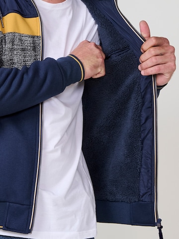 KOROSHI Sweatvest in Blauw