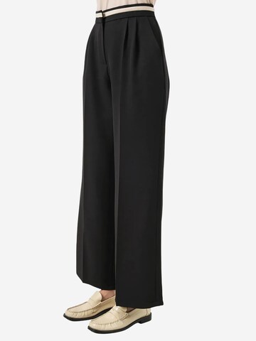 Wide leg Pantaloni di Bigdart in nero