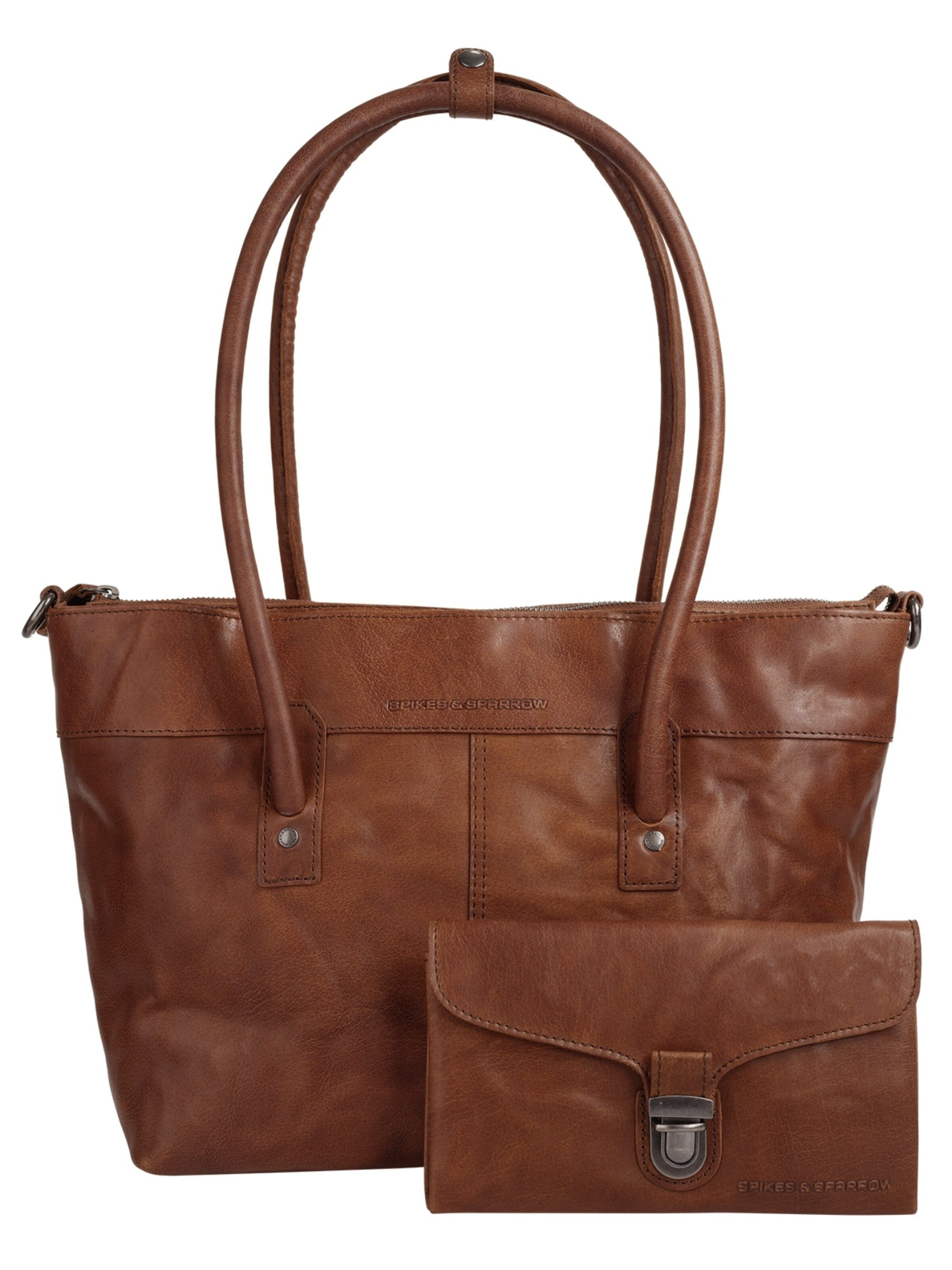 Cabas Spikes & Sparrow en marron
