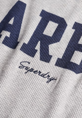 Sweat-shirt 'Athletic Essential' Superdry & Co en gris