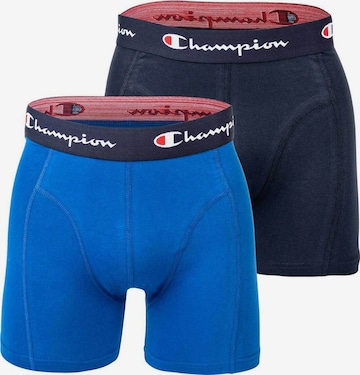 Champion Authentic Athletic Apparel - Calzoncillo boxer en azul: frente