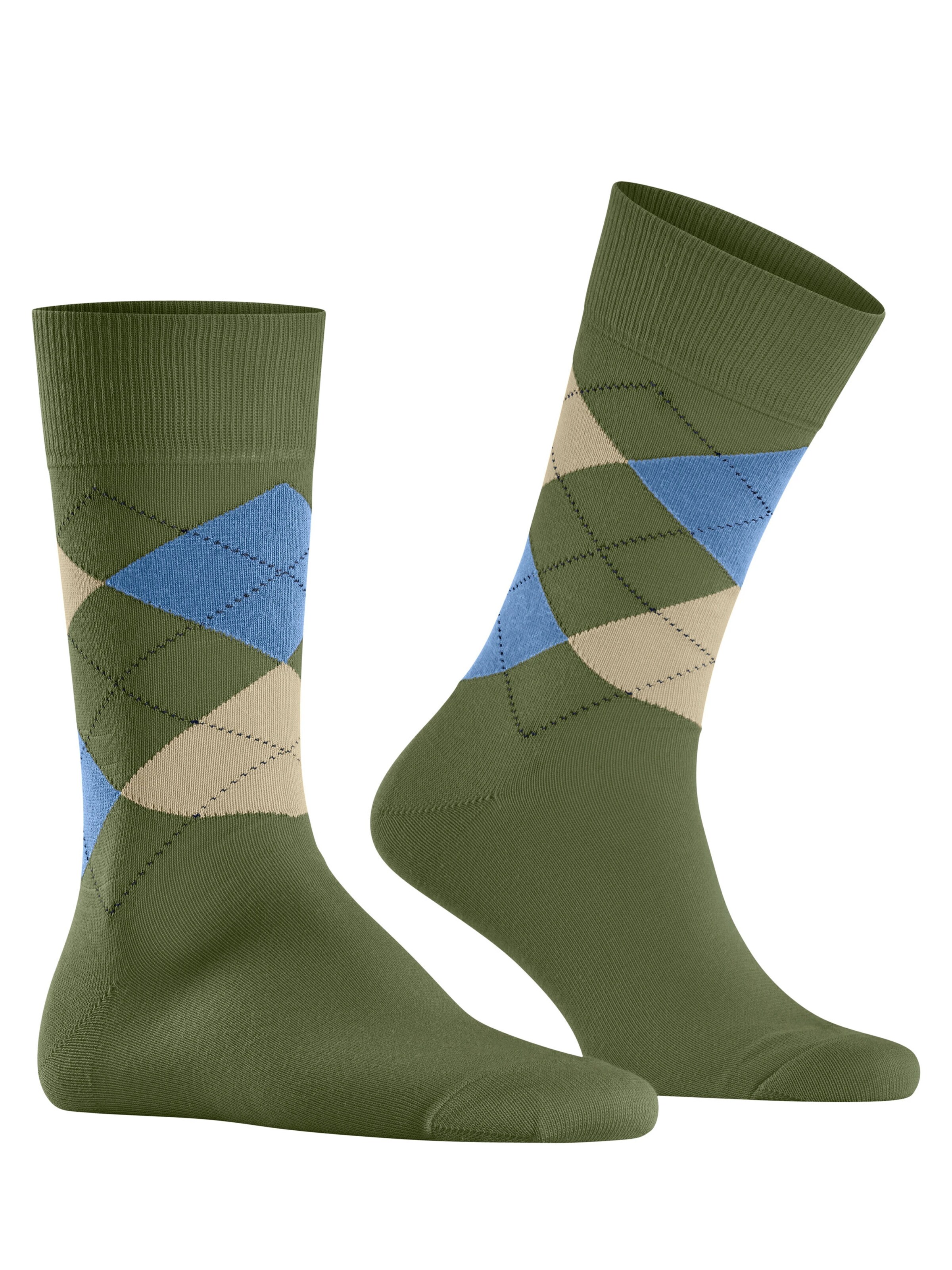 BURLINGTON Socks 'King' in Green