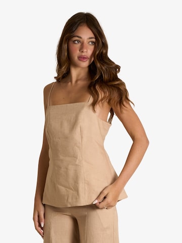 Semicouture Top 'Akelei' in Yellow: front