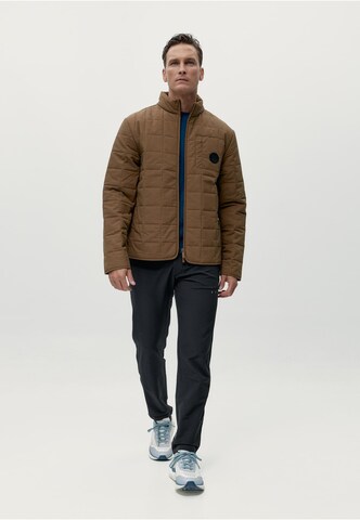 Born Living Yoga Between-season jacket 'Garona' in Brown