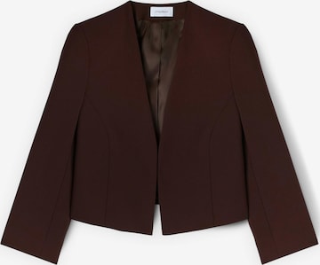 Veste mi-saison MOTIVI en marron : devant