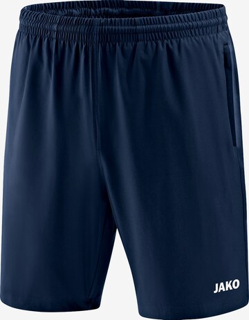 JAKO Loosefit Sportbroek in Blauw: voorkant