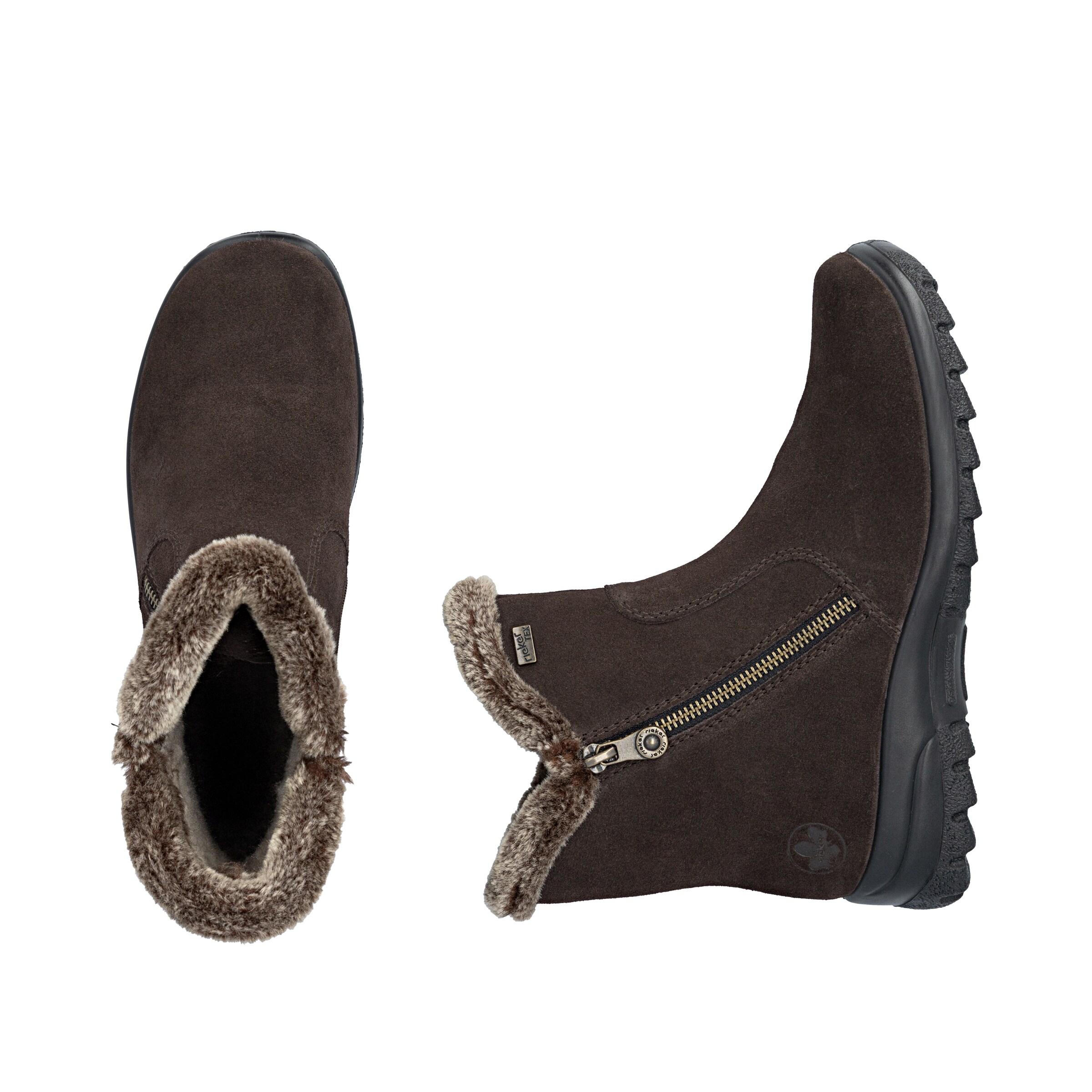 Bottines Rieker en marron