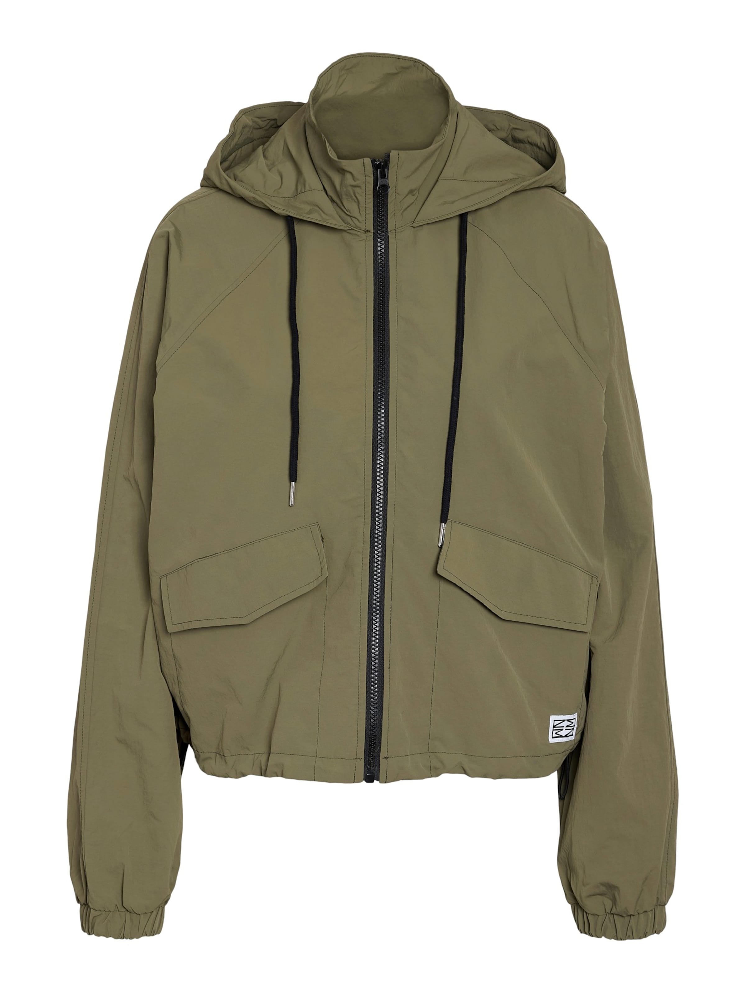 Noisy may Jacke 'NMFLASH' in oliv, Produktansicht