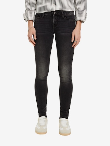 ESPRIT Skinny Jeans in Black: front