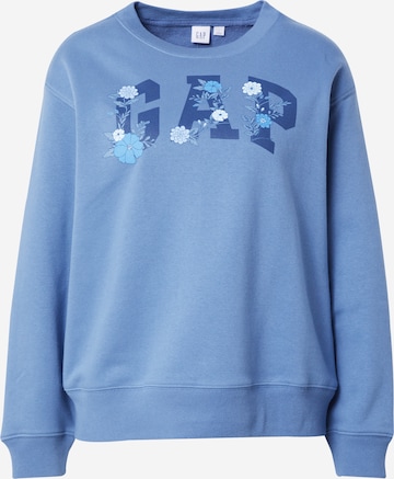 GAP - Sweatshirt 'HERITAGE' em azul: frente
