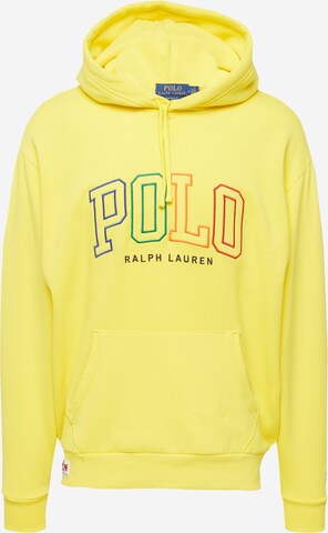 Felpa di Polo Ralph Lauren in giallo: frontale