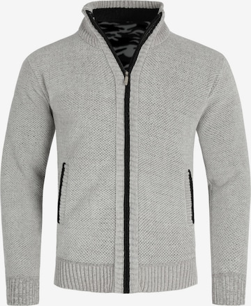 Youthup Knit Cardigan in Grey: front