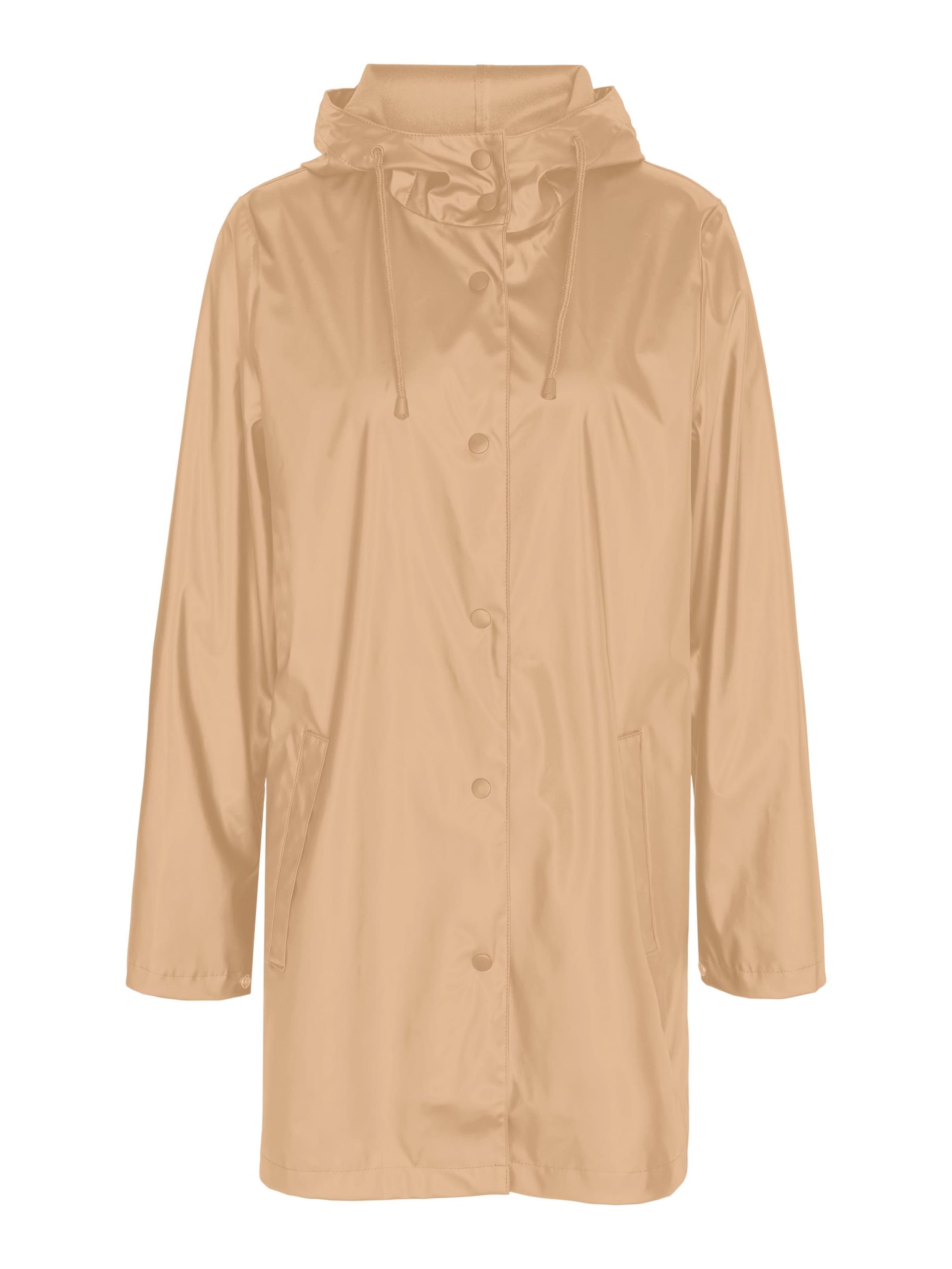 Noisy may Raincoat 'Sky' in Beige: front