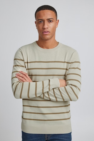 !Solid Sweater 'SDBrice' in Beige: front