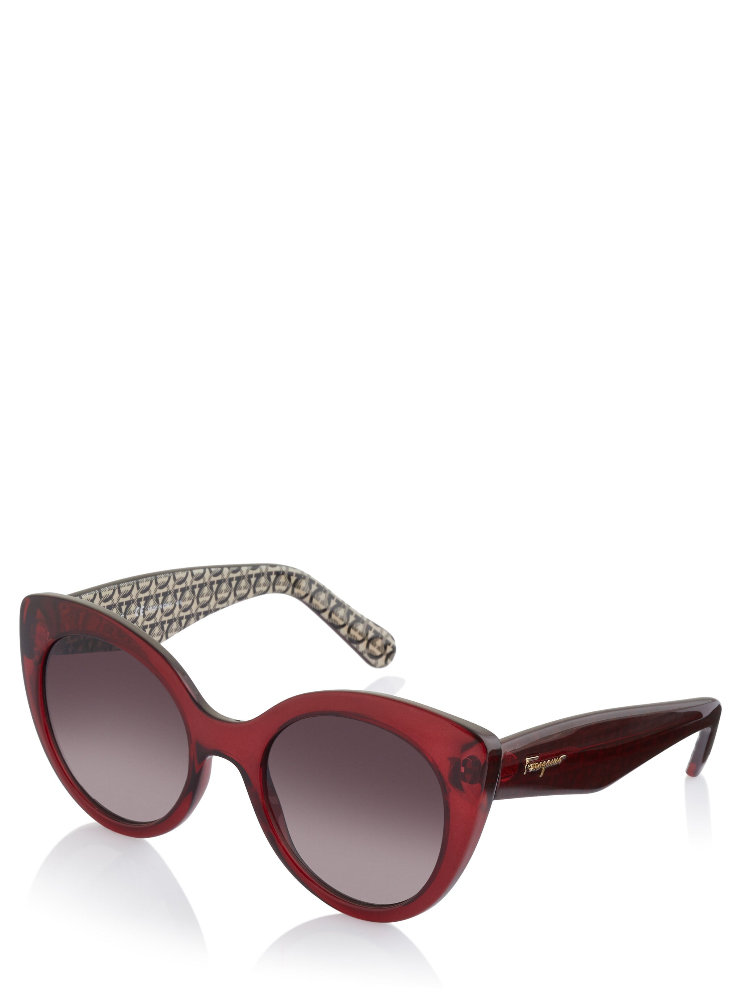 FERRAGAMO Sunglasses 'Ferragamo Sonnenbrille' in Red