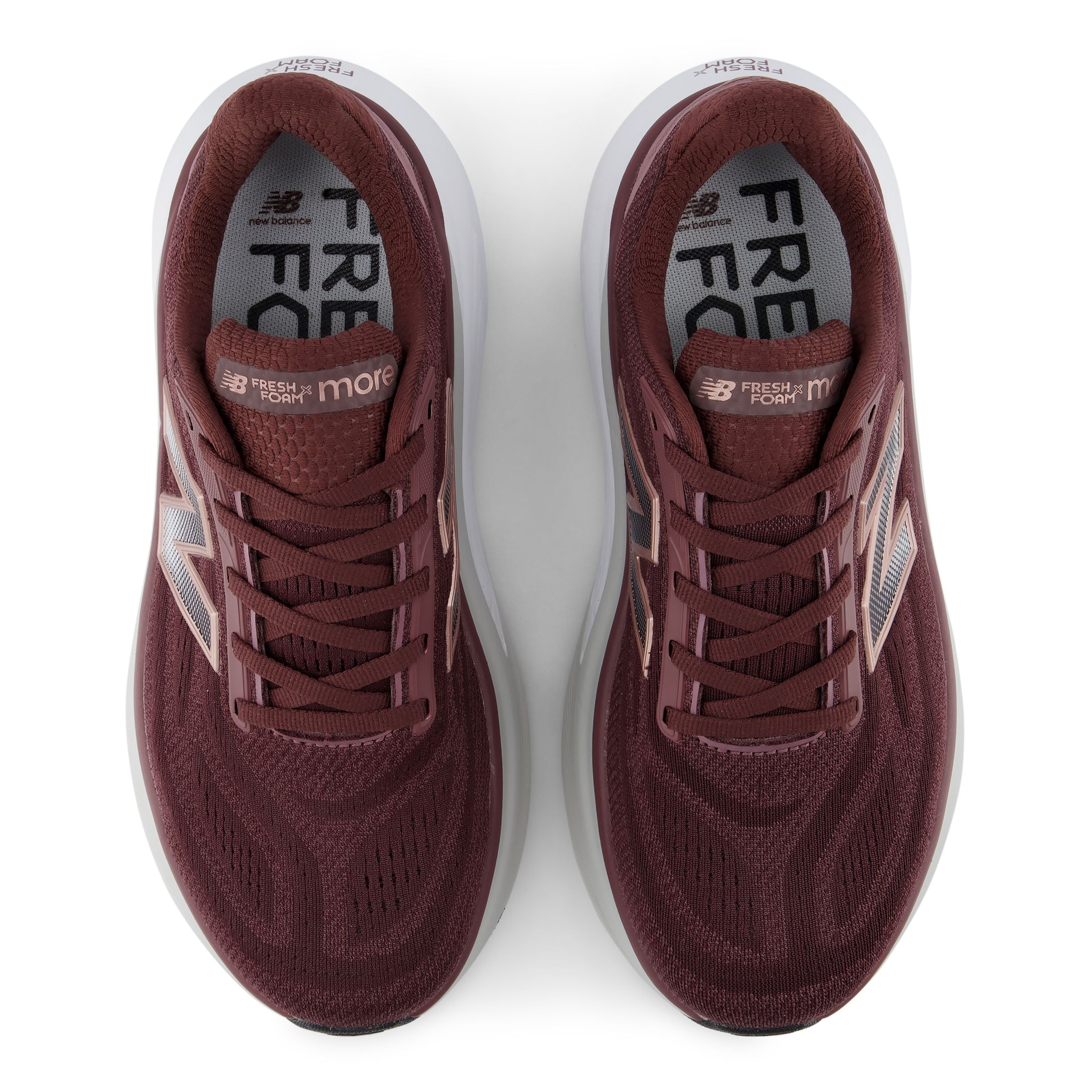 Chaussure de course 'Fresh Foam X More v6' new balance en rouge