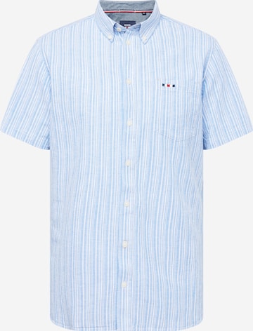 FQ1924 Regular fit Button Up Shirt 'Steven' in Blue: front