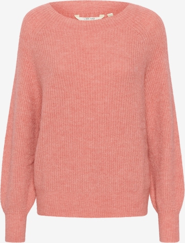 Cream Pullover 'Swan' in Pink: predná strana