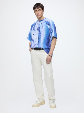 Carlo Colucci T-Shirt in Blau