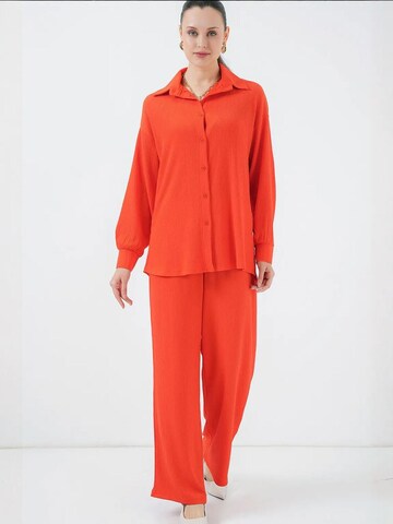 Bigdart - Calças de fato em laranja