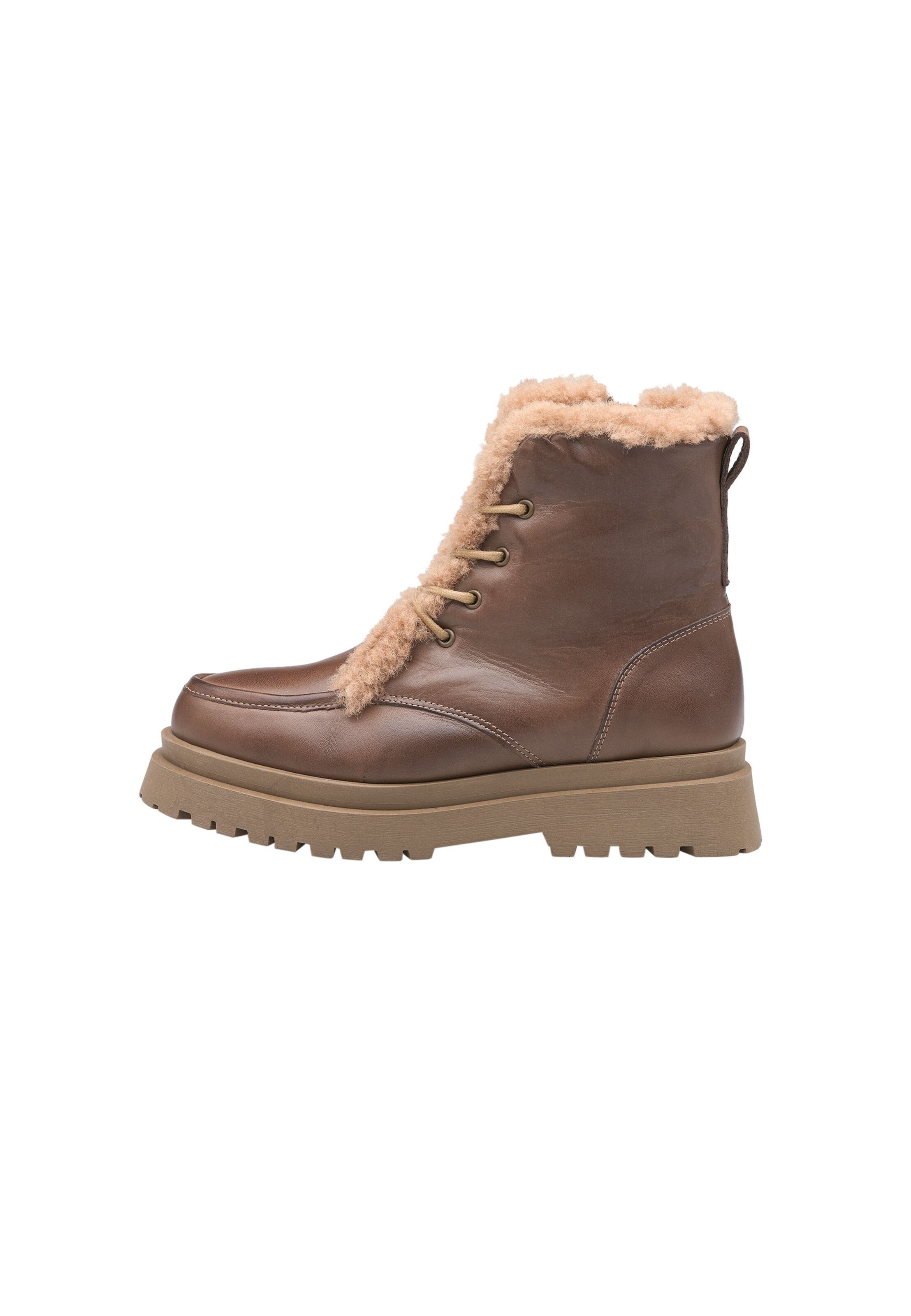 LLOYD Bootie 'AURA' in Brown: front