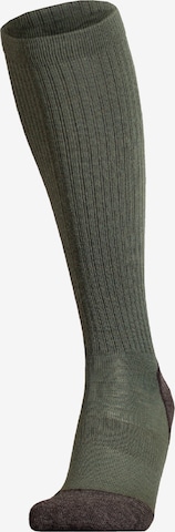 UphillSport Athletic Socks 'AAREA' in Green: front