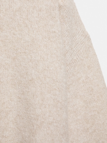 Pull&Bear Pulover | bež barva