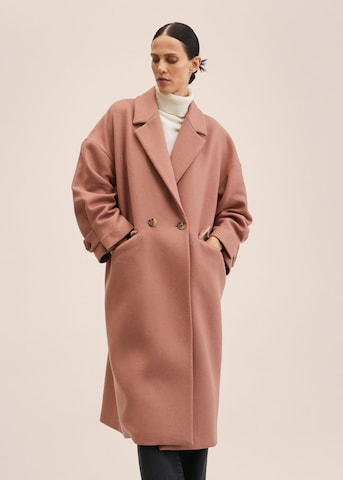 Manteau mi-saison 'Tazmania' MANGO en rose : devant