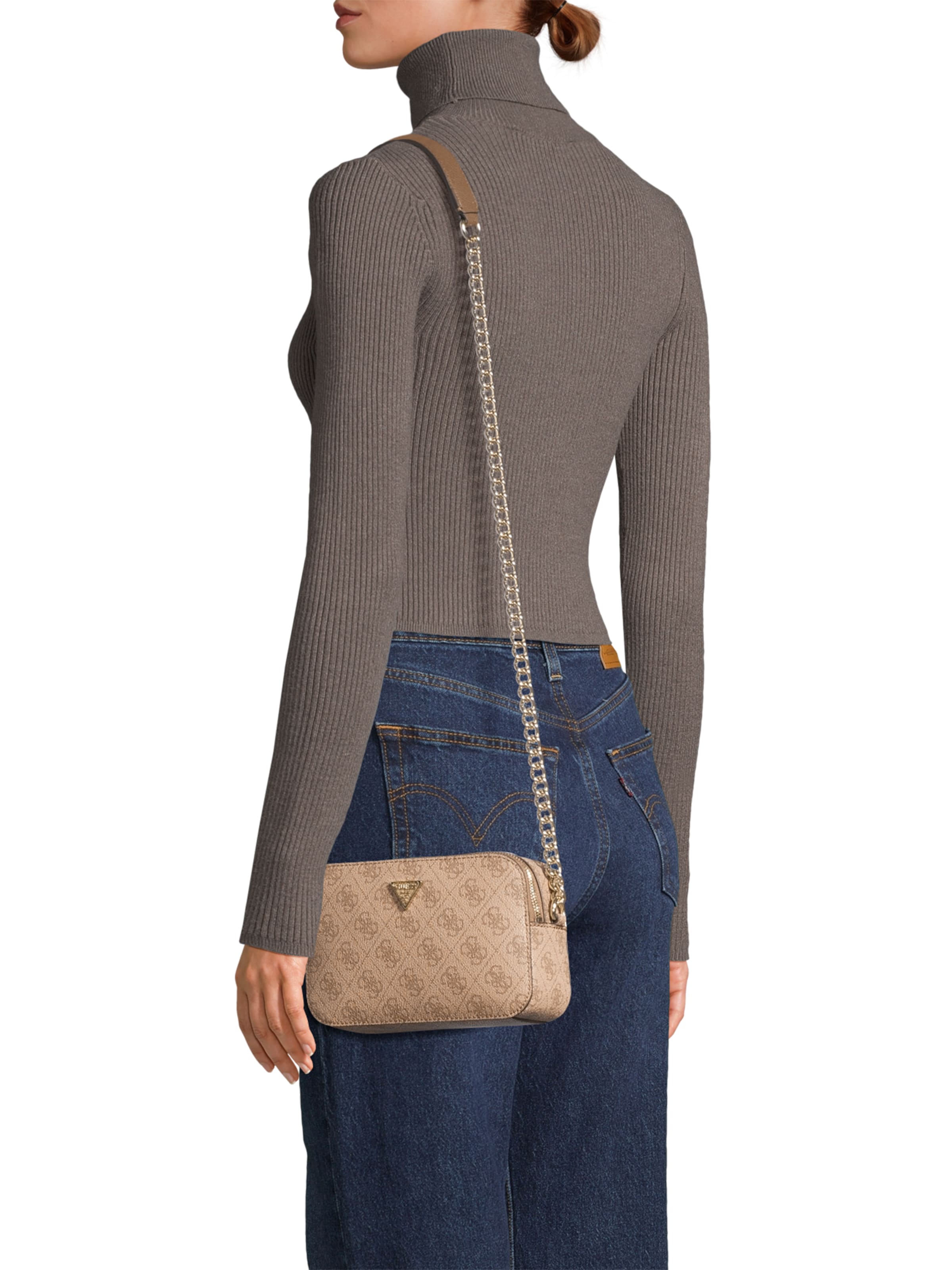 GUESS Сумка через плечо 'Noelle II' в Коричневый