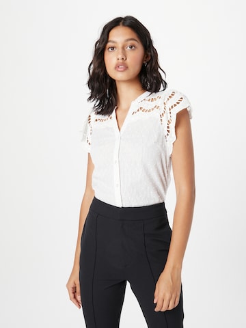 Oasis Blouse in White: front