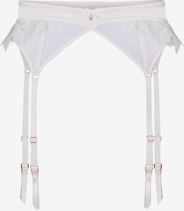 Hunkemöller Strumpfhalter 'Millie' in Weiß: Vorderseite
