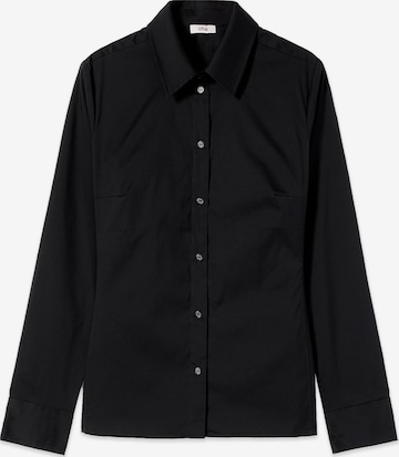 oltre - Blusa en negro: frente