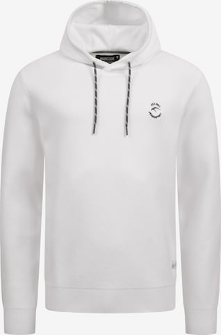 Sweat-shirt 'Longview' INDICODE JEANS en blanc : devant