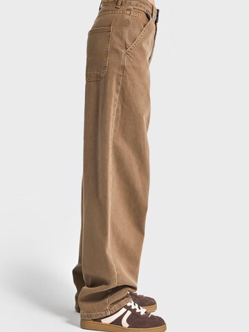 IT'S BASIC Loosefit Jeans 'Skater' in Beige