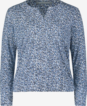 Betty & Co Blusenshirt mit Gummizug in Blau: predná strana