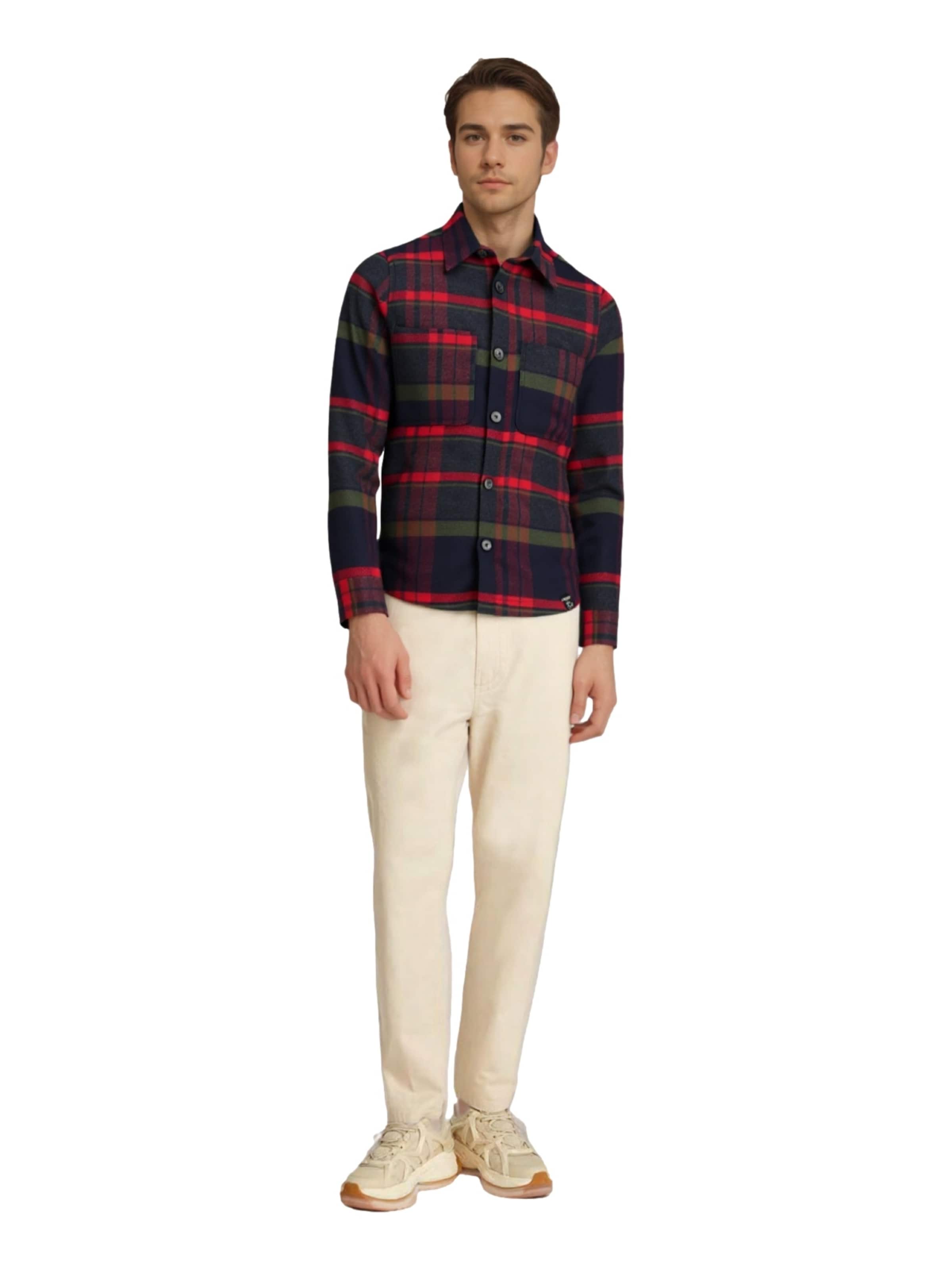 Key Largo Regular fit Overhemd 'Zermatt' in Gemengde kleuren