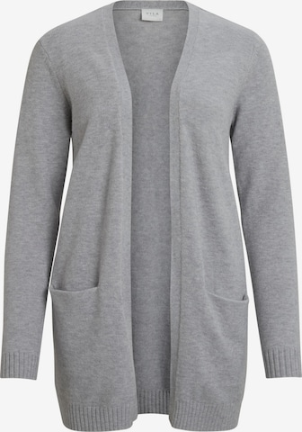 Cardigan 'VIRil' VILA en gris : devant