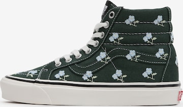 VANS High-Top Sneakers in Green: front