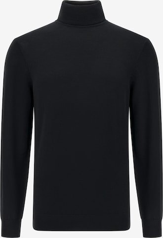 Pull-over Boggi Milano en noir : devant