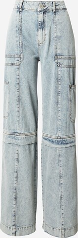 2NDDAY Regular Cargo Jeans '2ND Edition Carto TT' in Blue: front