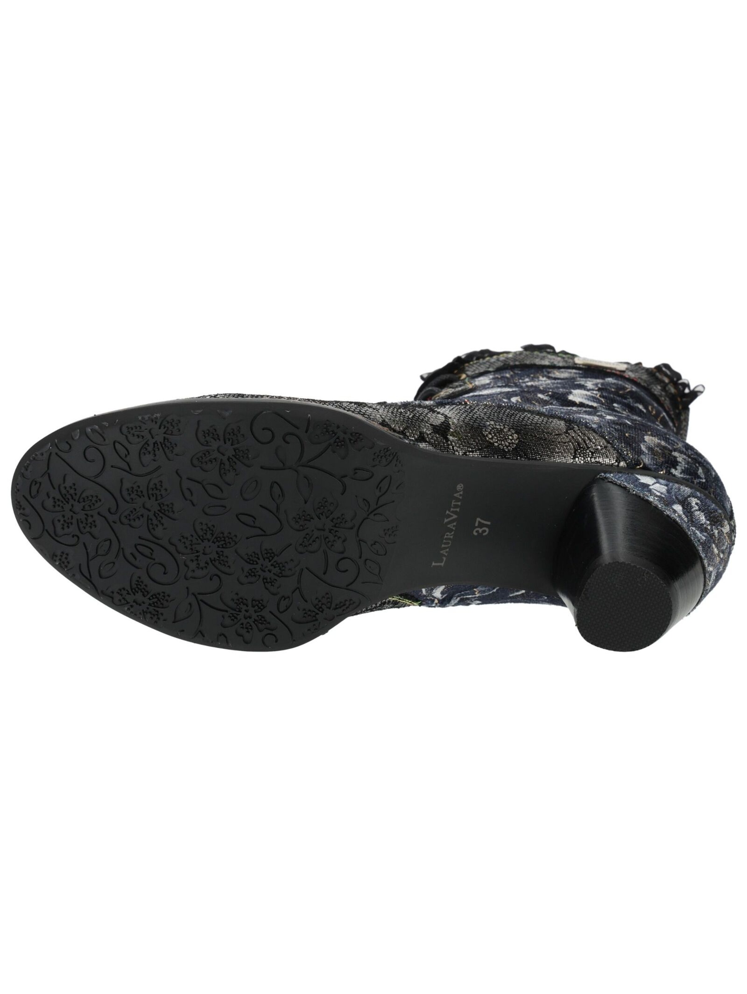 Laura Vita Lace-up bootie in Black