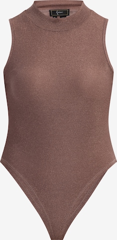 Shirtbody eggo en marron : devant